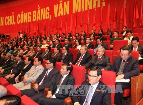 越南共产党第十二次全国代表大会1月21日隆重开幕（图片来源：越通社）