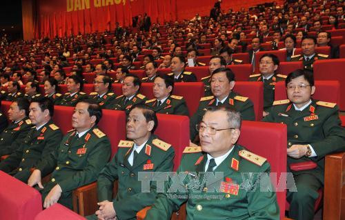 越南共产党第十二次全国代表大会1月21日隆重开幕（图片来源：越通社）