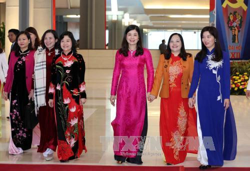  前来参加大会的各位代表（图片来源：越通社）