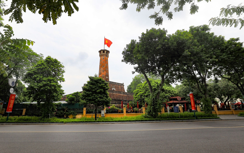 河内旗台。图自 越通社