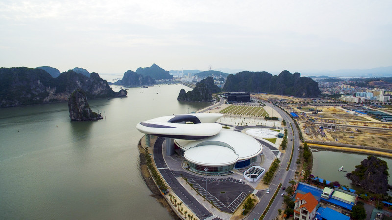 广宁省规划与展览宫和广宁省博物馆、图书馆、十•三十广场将成为对游览下龙市的游客充满魅力的目的地。（图片来源：广宁报）