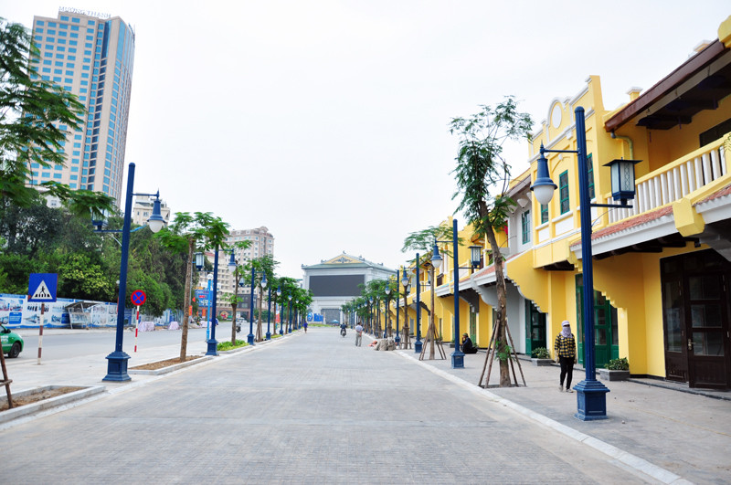 下龙乐园里面的道路。（图片来源：广宁报）