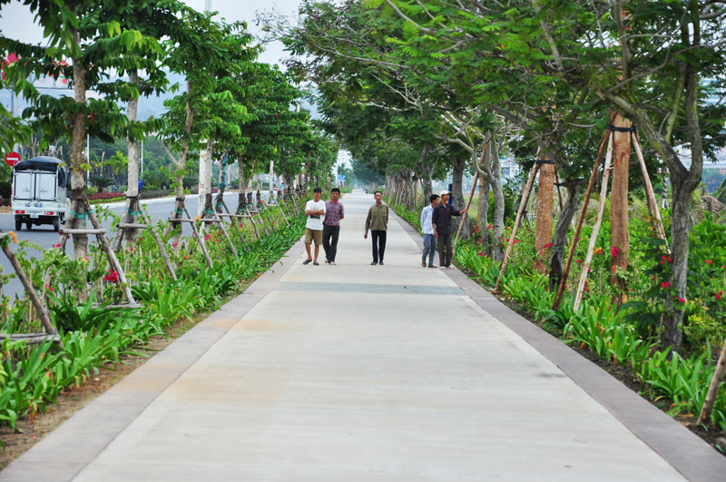 下龙市正在焕然一新，初显新貌。（图片来源：广宁报）