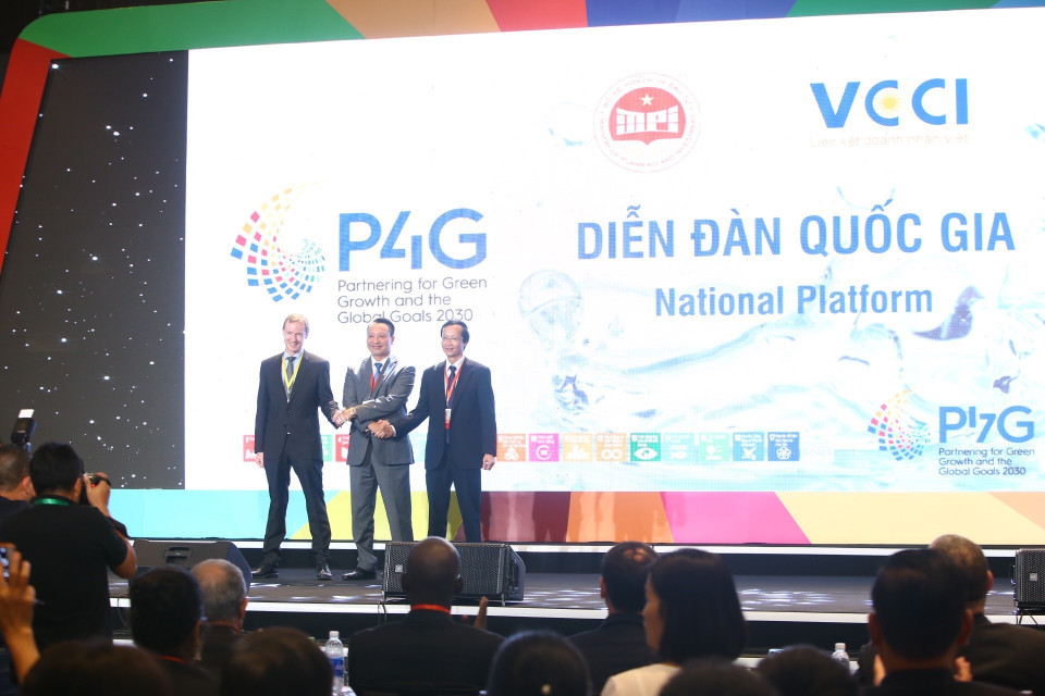 2030年全球绿色增长目标高级合作论坛（简称为P4G国家论坛）公布仪式。 越通社记者 明决 摄