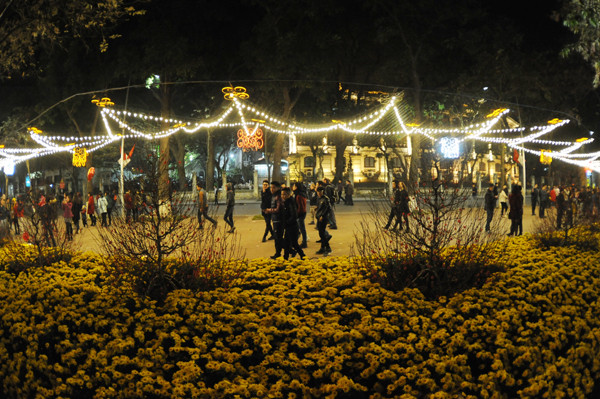 各地居民喜迎新春（图片来源：越南人民报）