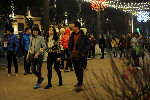 各地居民喜迎新春（图片来源：越南人民报）