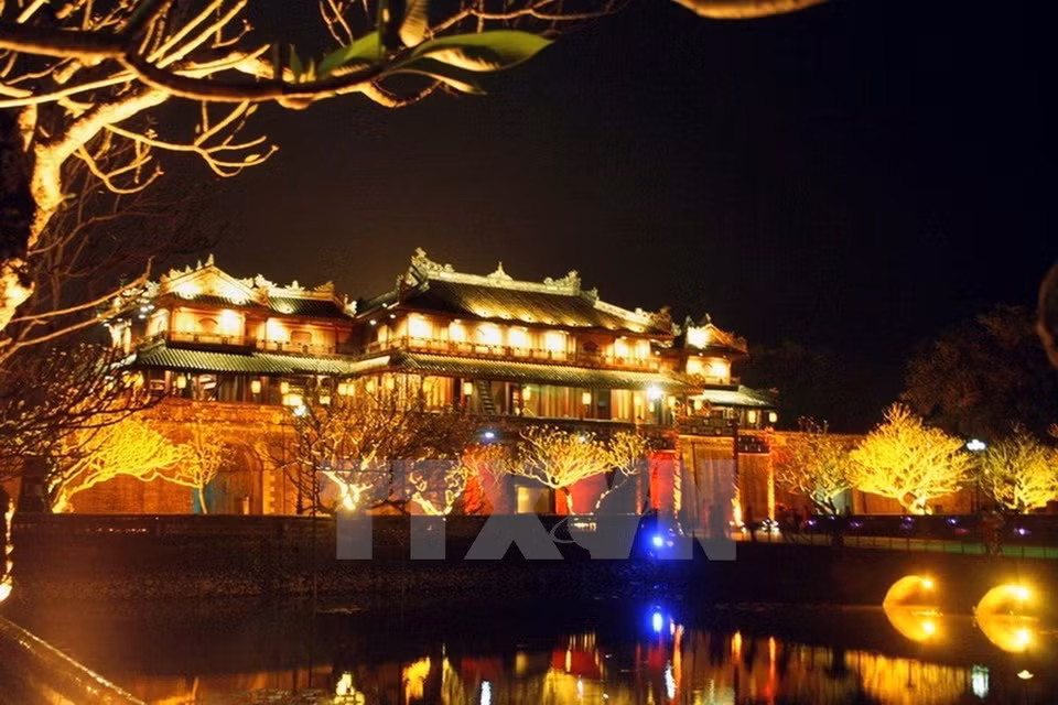 顺化古京城于1993年被联合国教科文组织列入《世界文化遗产名录》。（图片来源：越通社）