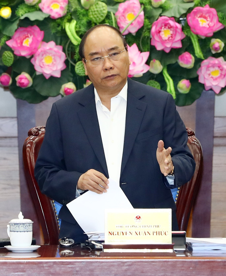 越南政府总理阮春福。越通社记者 统一 摄