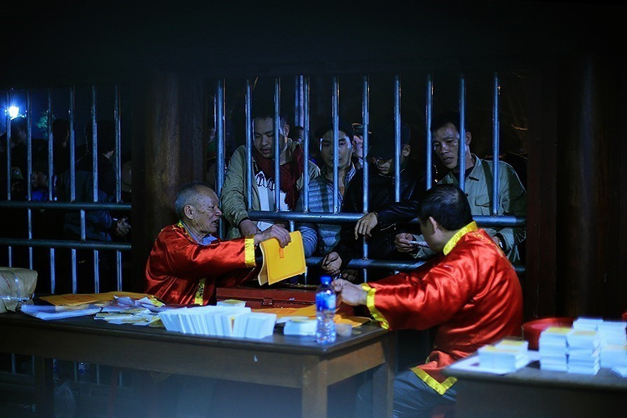 越南南定省陈祠开印仪式。（图片来源：越通社）