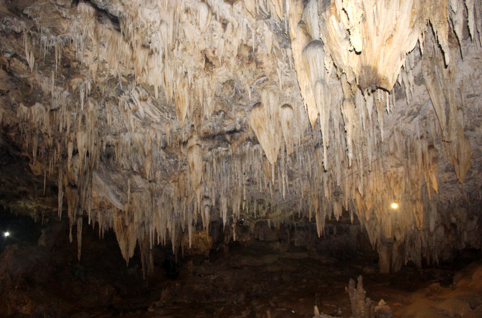 天堂洞的原始之美。越通社记者 功宣 摄