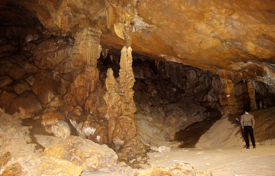 天堂洞的原始之美。越通社记者 功宣 摄