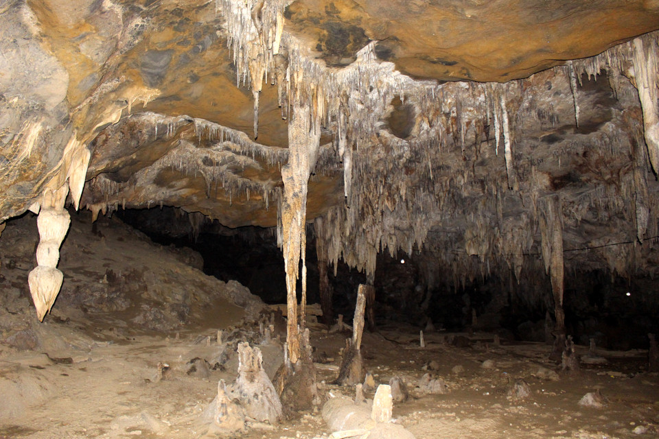 天堂洞的原始之美。越通社记者 功宣 摄