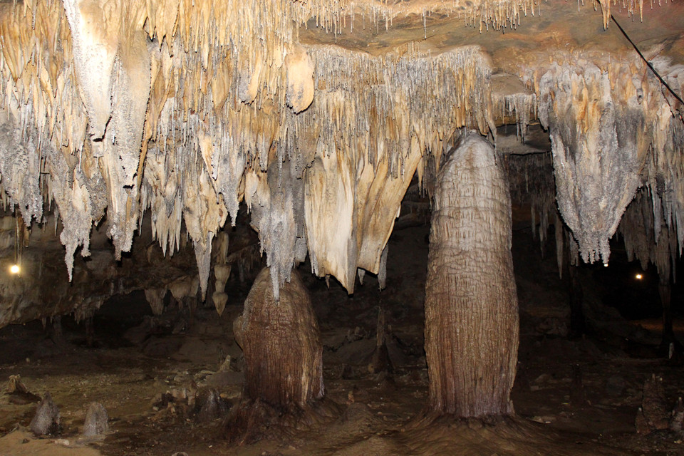 天堂洞的原始之美。越通社记者 功宣 摄