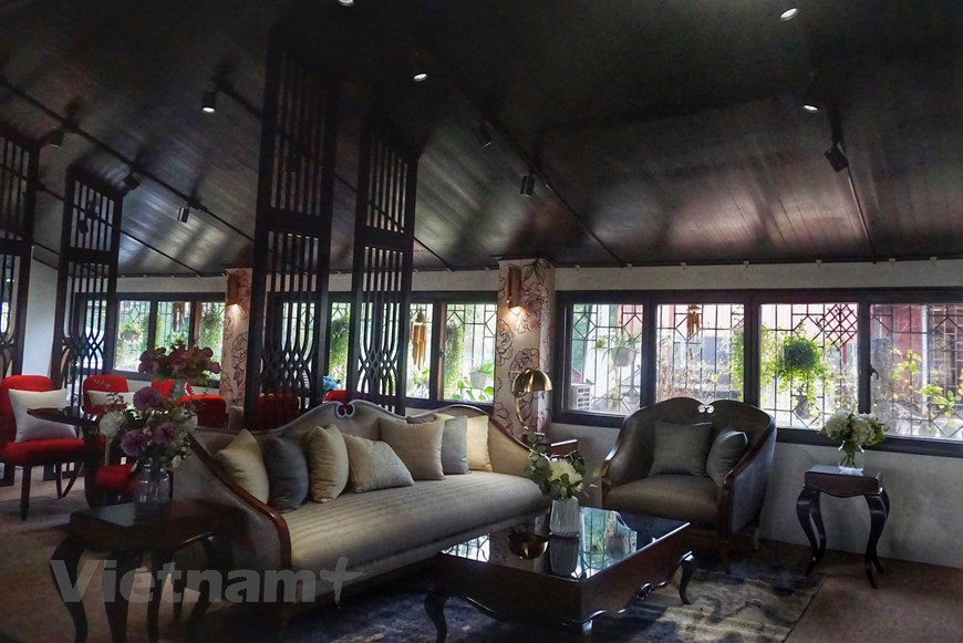 室内设计具有西方建筑风格。图片来源：vietnam+