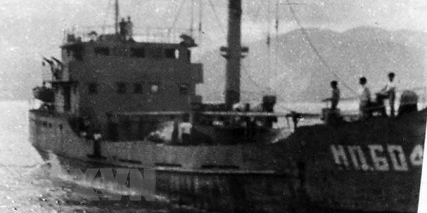 HQ-604号军舰赴长沙海域执行捍卫祖国任务。（图自越通社）