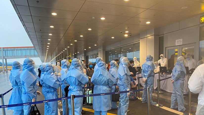 所有欧洲飞往越南的航班都抵达广宁云屯国际机场。（图自越通社）