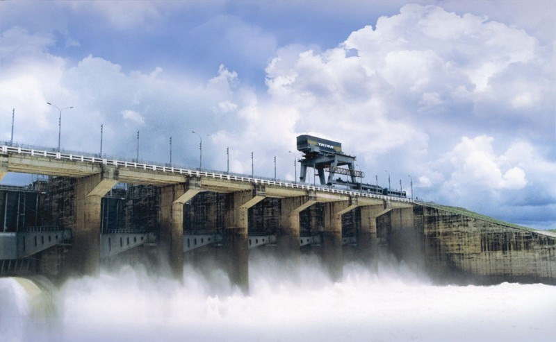 同奈江上的治安水电厂于1991年正式竣工。图自越通社