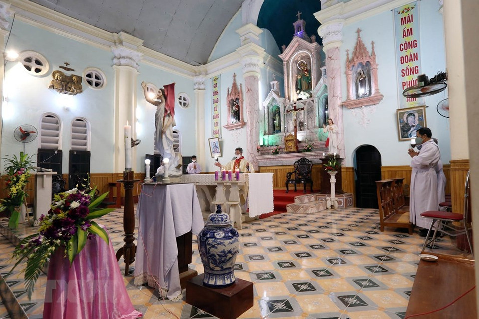 北宁省友朋教区共有约1300名教徒。越通社记者英俊 摄