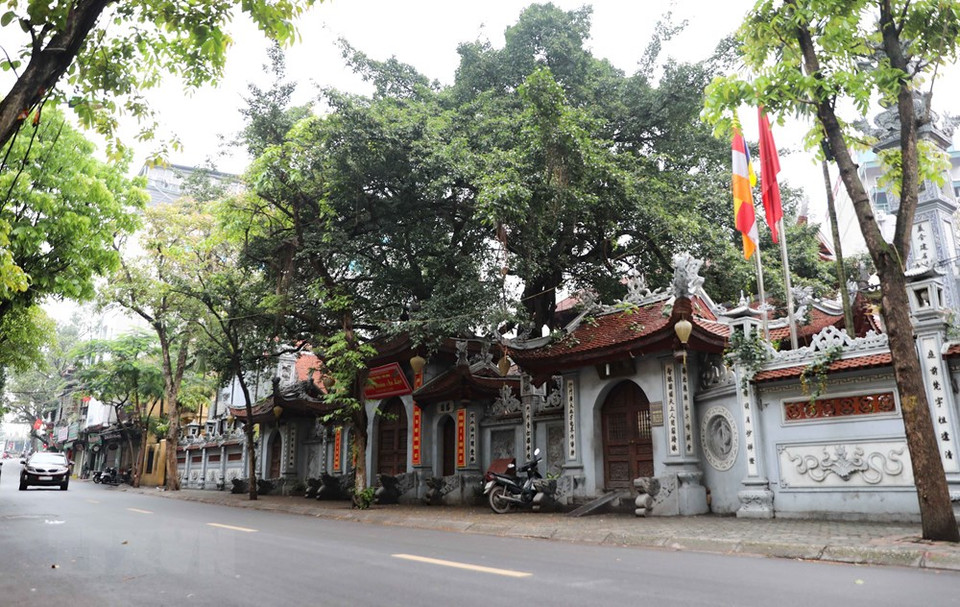 农历三月十五，红福寺一片幽静。越通社记者 清松 摄