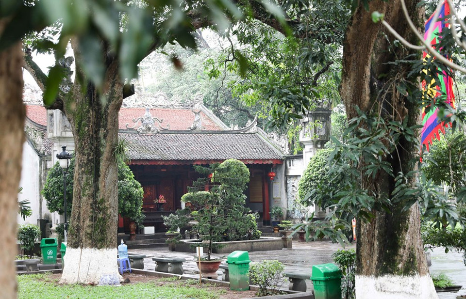 真武观暂时闭门谢客。越通社记者 清松 摄