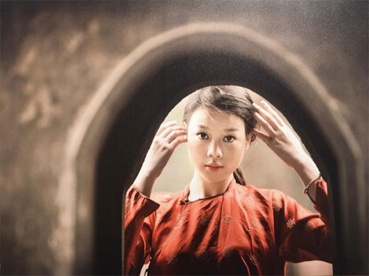 参展的一些作品（图片来源：laodongthudo.vn）