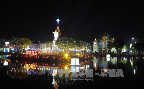 越南宁平省发艳大教堂（图片来源：越通社）