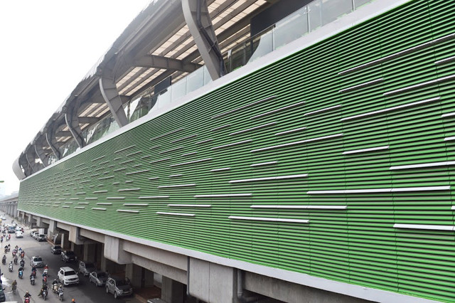 目前，该项目已完成93%工作量。预计，2018年2月将投入使用。（图片来源：《人民报网》）