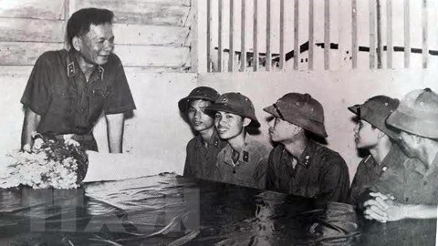 在国家革新初期，黎德英大将曾经担任国家主席职位。在职期间，他制定了党和国家许多重要的对内、对外政策。（图自越通社）