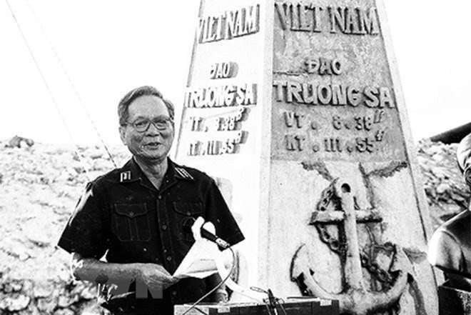 黎德英大将（1920-2019）是直接指挥越南军队参加抗法、抗美战争和展开援柬国际义务的军事将领。（图自越通社）