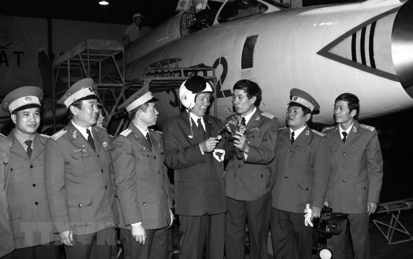 黎德英大将不仅是革新时期的优秀领导，也是越南的出色军事家。（图自越通社）