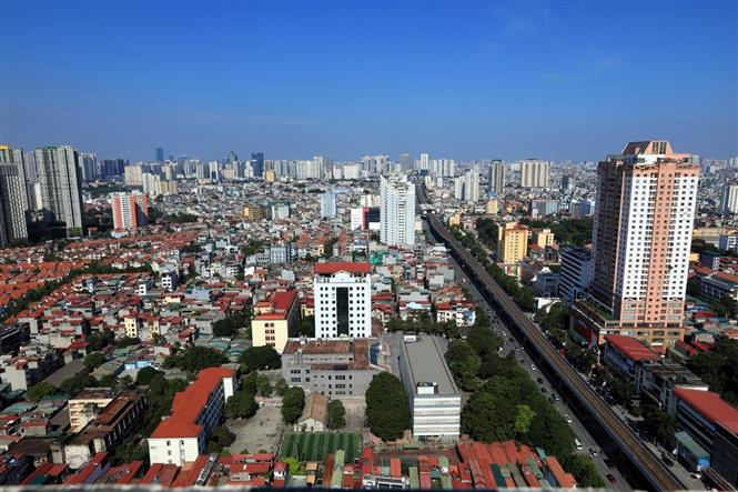 按计划，在2021年第四季度，河内市将新增11个公寓项目。图自越通社