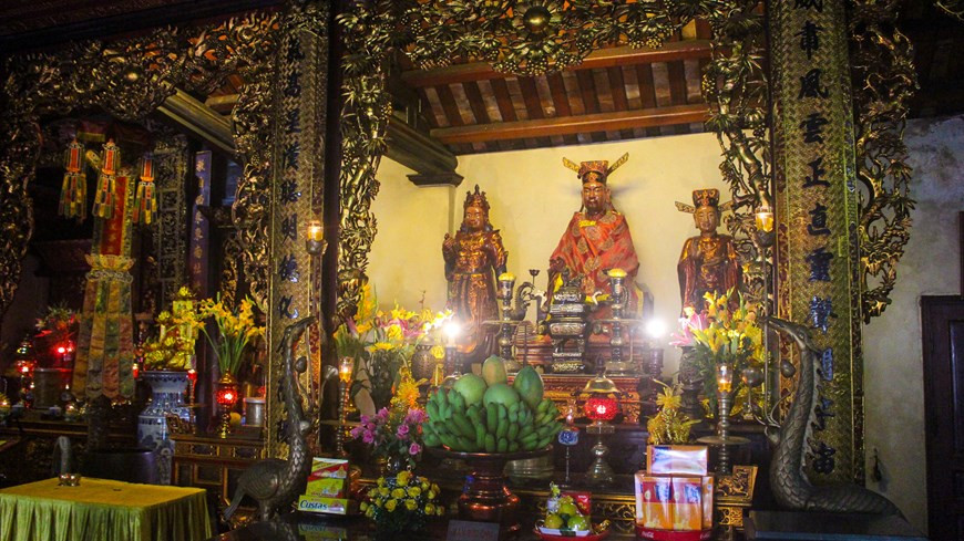 镇国寺被视为升龙京城的佛教中心，地理位置优越，文化价值突出，建筑形制独特。图自Vietnam+