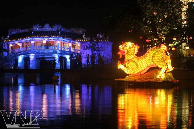 会安古街的怀江是秋盆河的支流（图片来源：越通社）