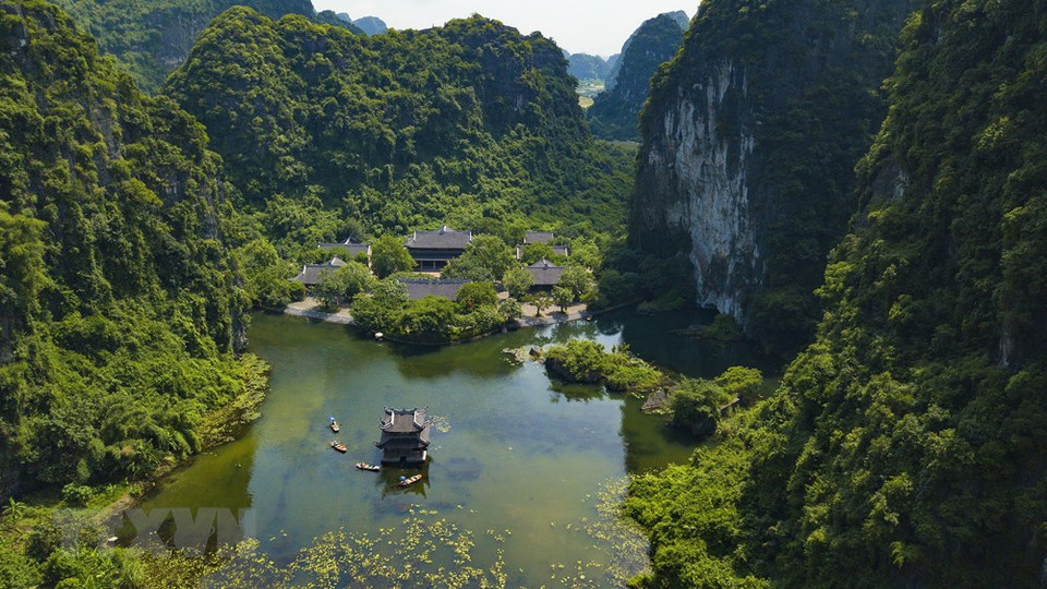 长安生态旅游区绝美风景。越通社记者 明德 摄