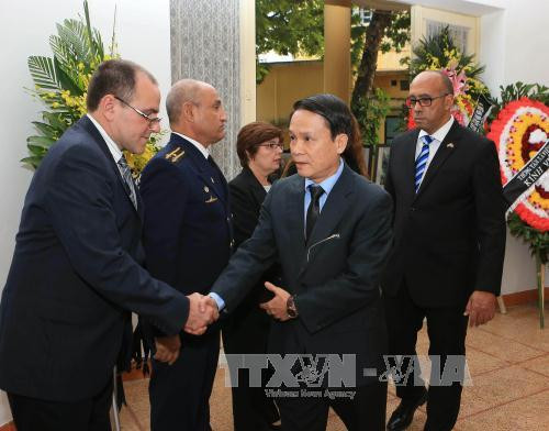 越通社社长阮德利对菲德尔·卡斯特罗​逝世表示沉痛的哀悼（图片来源：越通社）