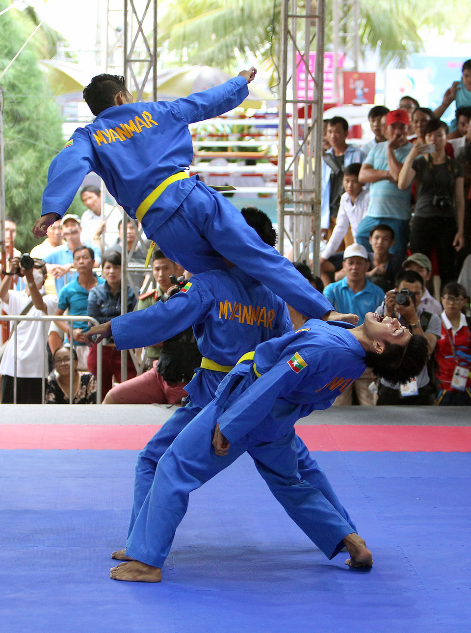 越武道赛项（图片来源：越通社）