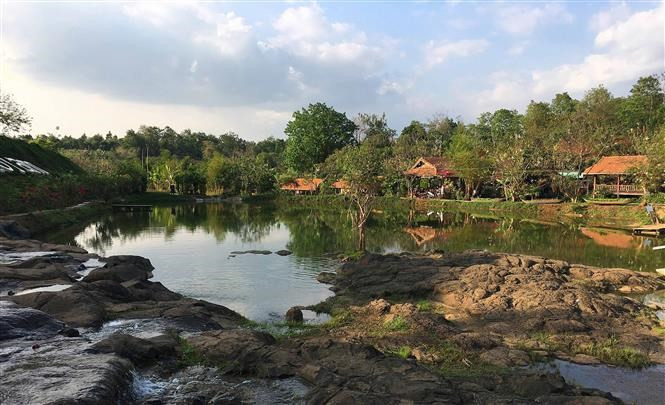 Ko Tam社区生态旅游村。（图片来源：越通社）