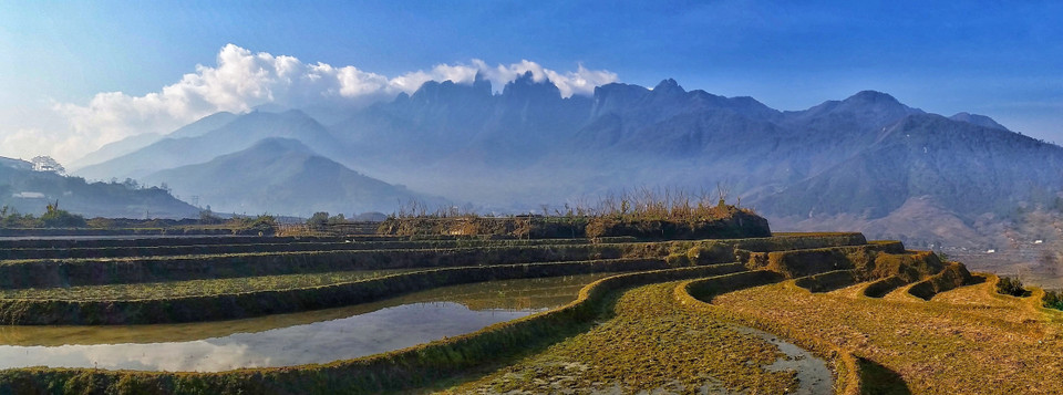 美丽梯田。越通社记者 陆香秋 摄