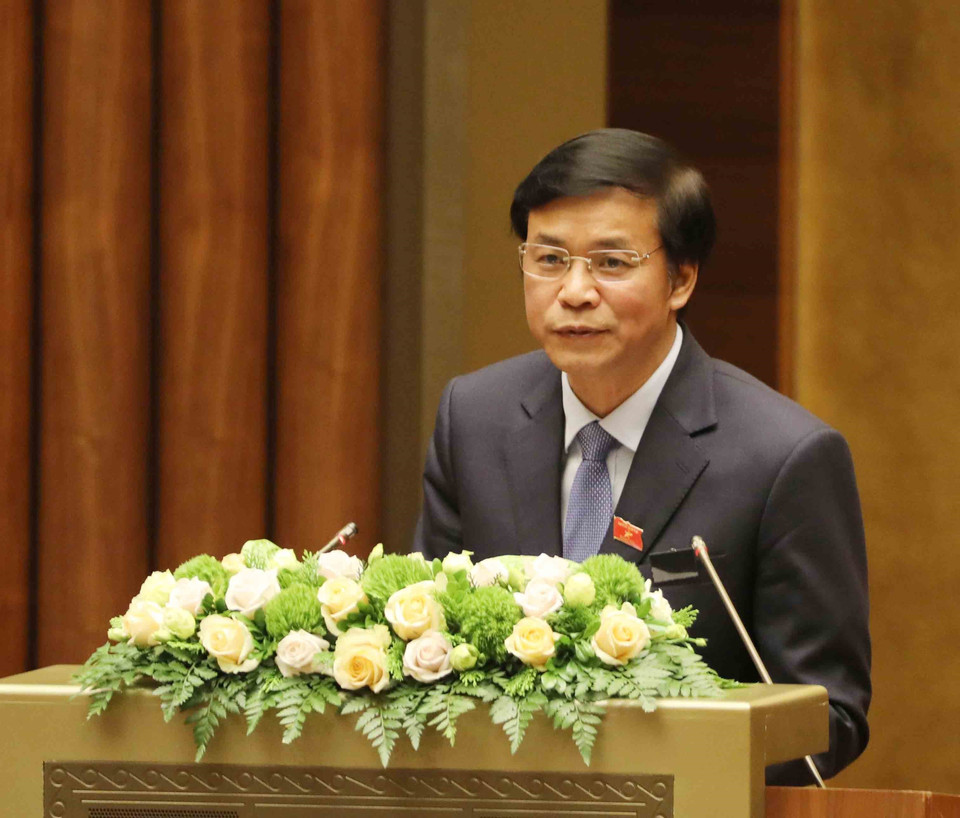 越南国会秘书长、国会办公厅主任阮幸福。（图片来源：越通社）