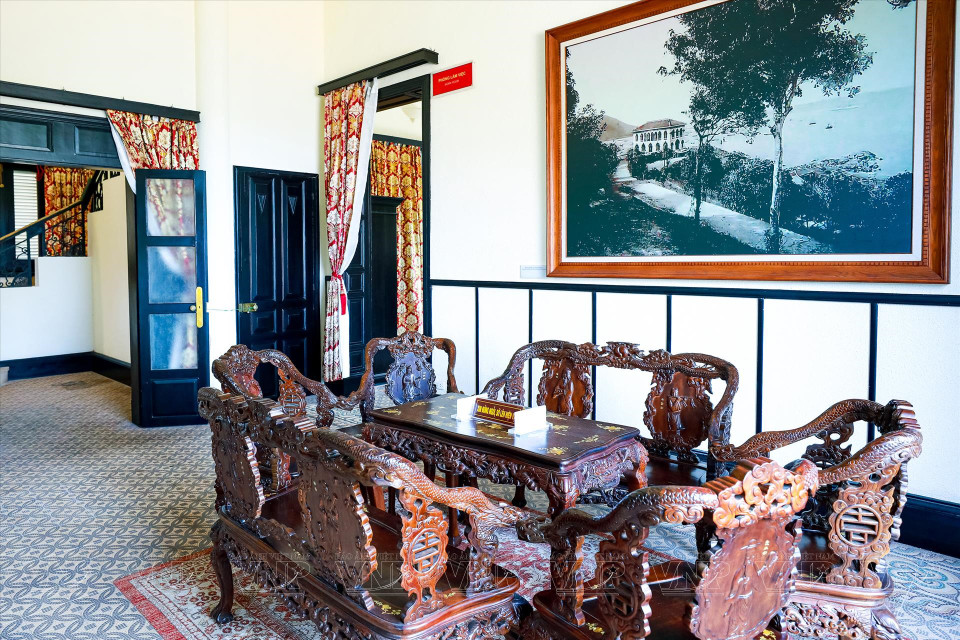 白营内部散发着优雅和高贵的气息。图自 越通社/越南画报