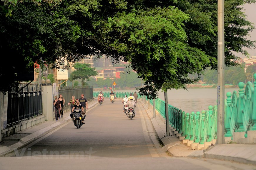 西湖的一角。图自Vietnam+