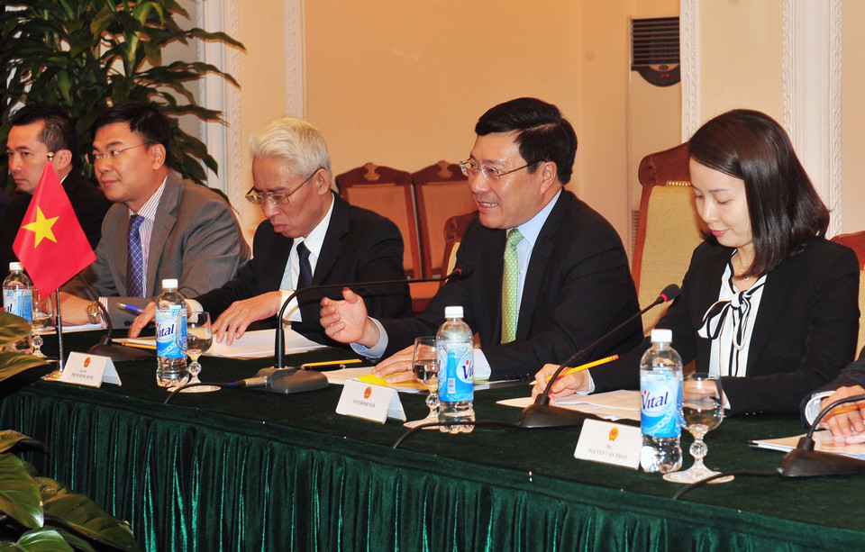 政府副总理范平明。越通社记者 阮康 摄