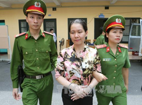 原海洋商业银行总经理阮明秋。（图片来源：越通社）