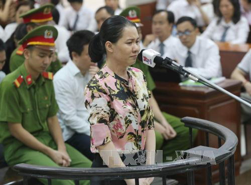 原海洋商业银行总经理阮明秋。（图片来源：越通社）