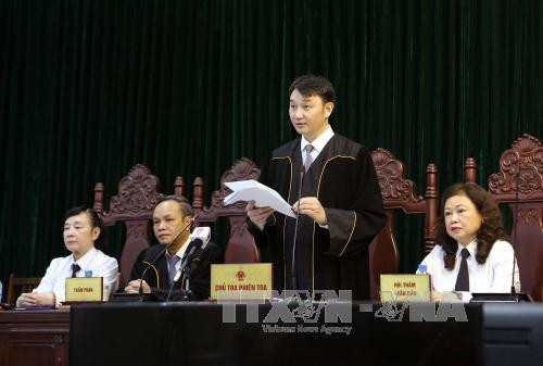 河内市人民法院对51名被告人作出判决。（图片来源：越通社）