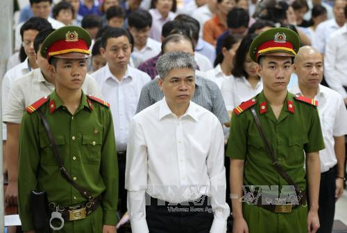 海洋商业股份银行前总经理阮春山。（图片来源：越通社）