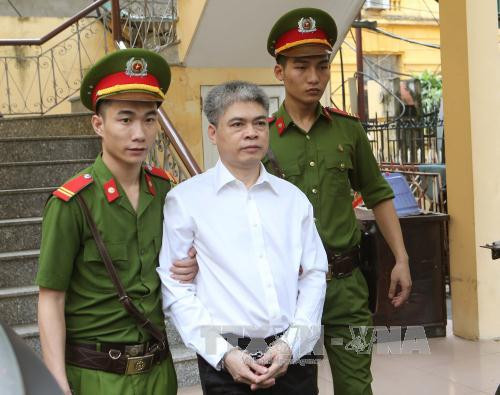 海洋商业股份银行前总经理阮春山。（图片来源：越通社）