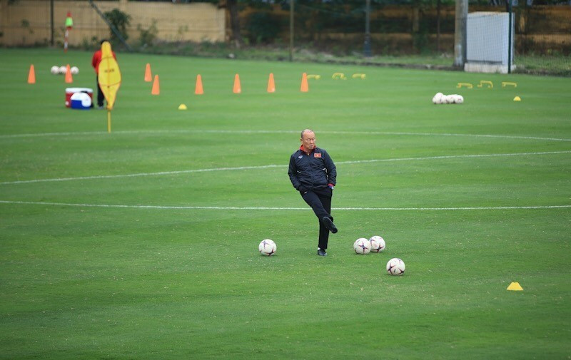 越南球队主教练朴恒绪。越通社记者 仲达 摄