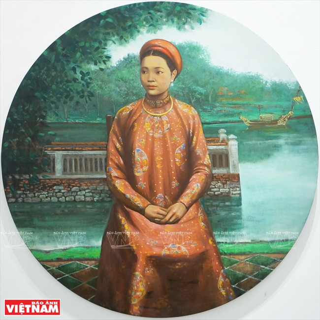 阮朝女人。图自越南画报