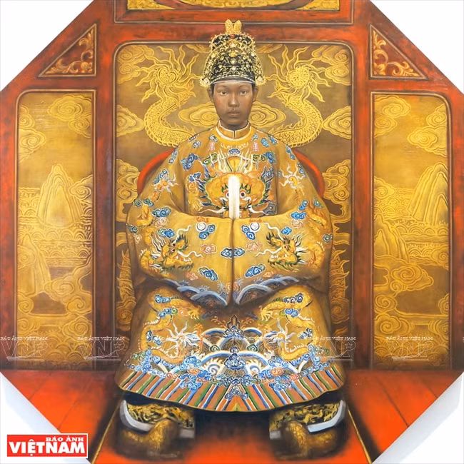 成泰帝（1889-1907）。图自越南画报